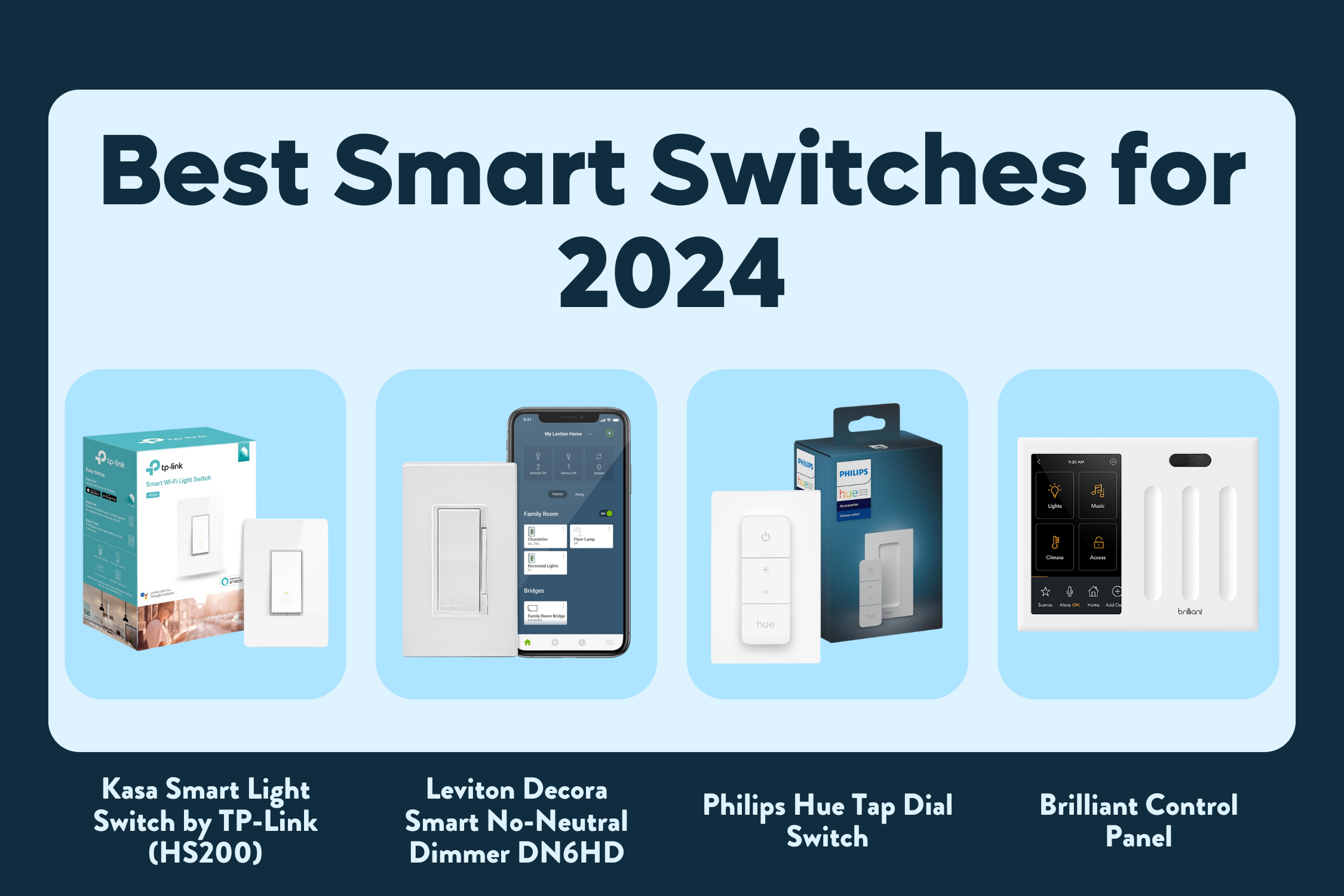 Best Smart Switches for 2024