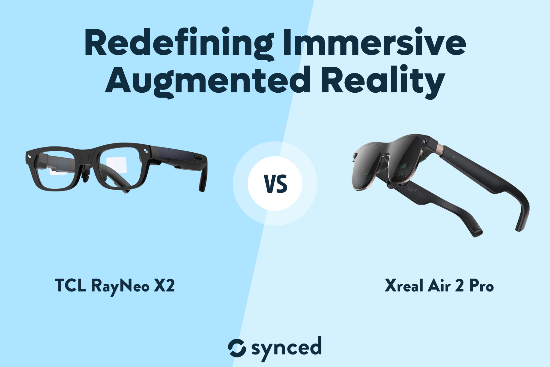 TCL RayNeo X2 vs Xreal Air 2 Ultra
