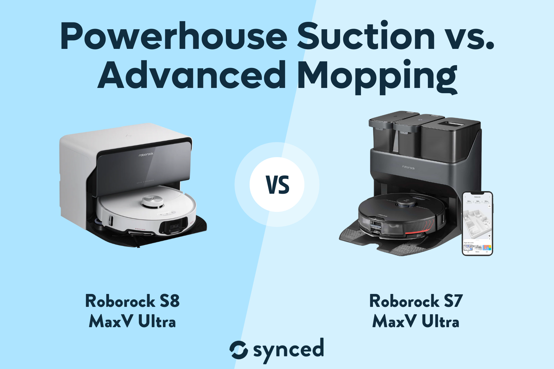 Roborock S8 MaxV Ultra vs S7 MaxV Ultra