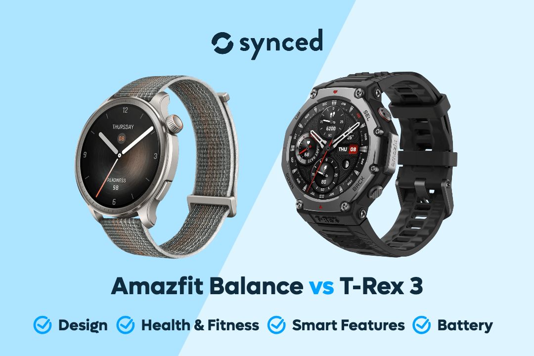 Amazfit Balance vs T-Rex 3