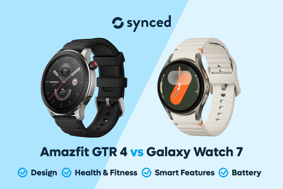 Amazfit GTR 4 vs Galaxy Watch 7