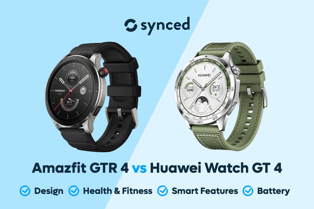 Amazfit GTR 4 vs Huawei Watch GT 4