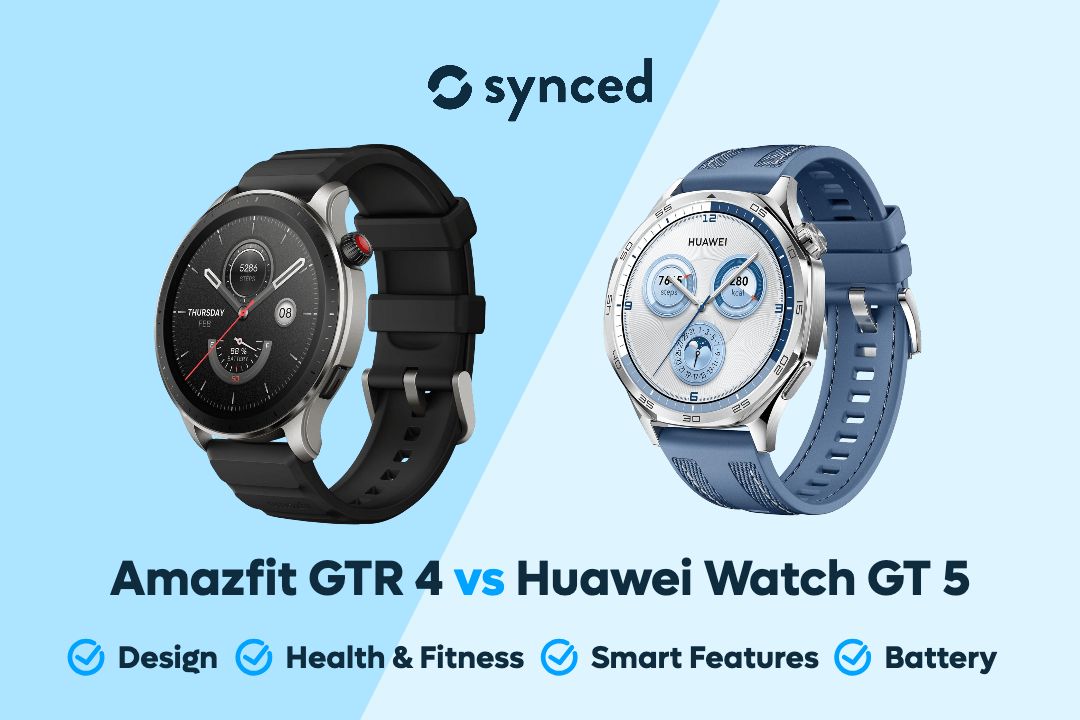 Amazfit GTR 4 vs Huawei Watch GT 5
