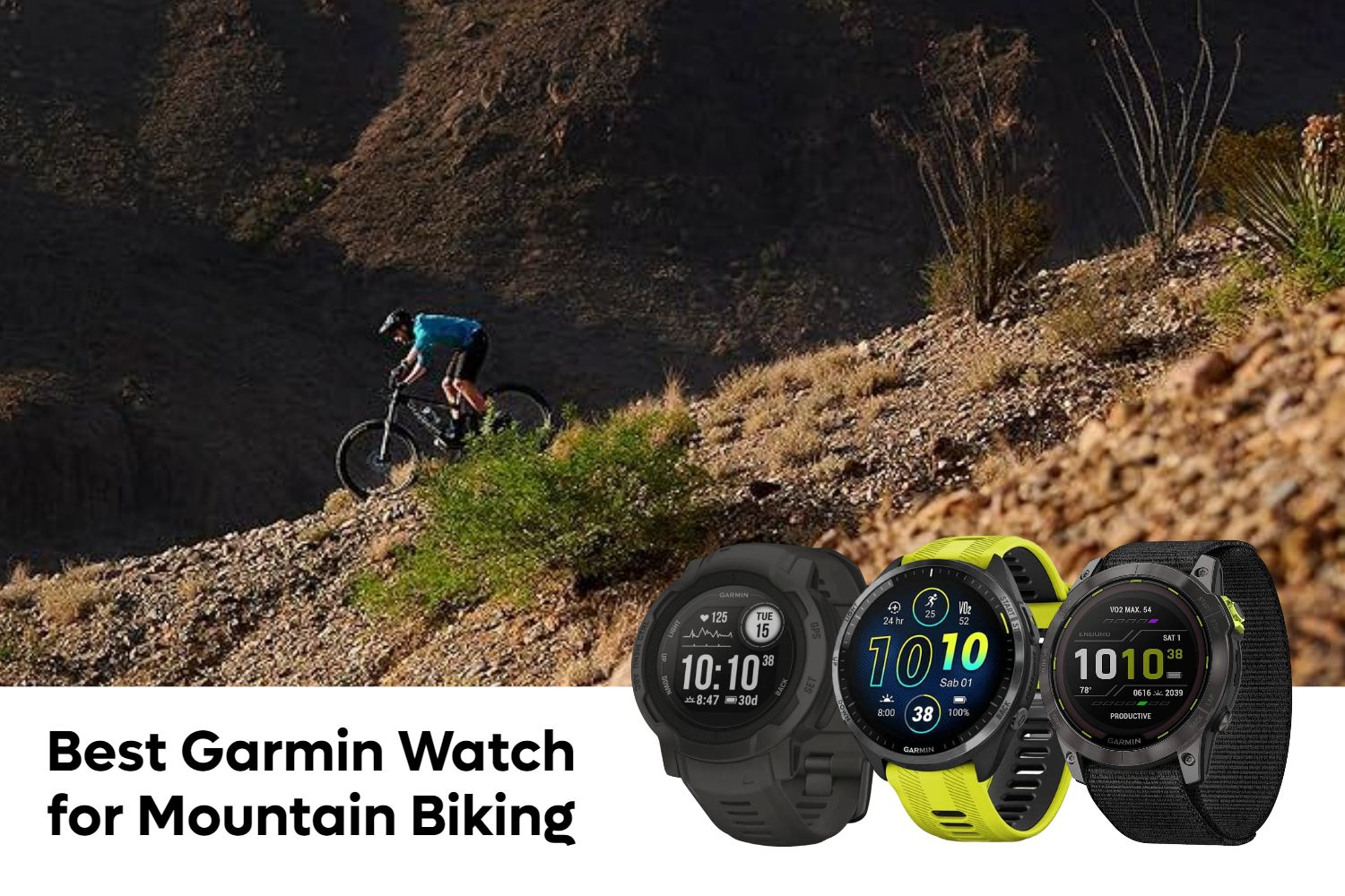 Best Garmin Watch for Mountain Biking