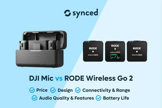 DJI Mic vs Rode Wireless Go 2