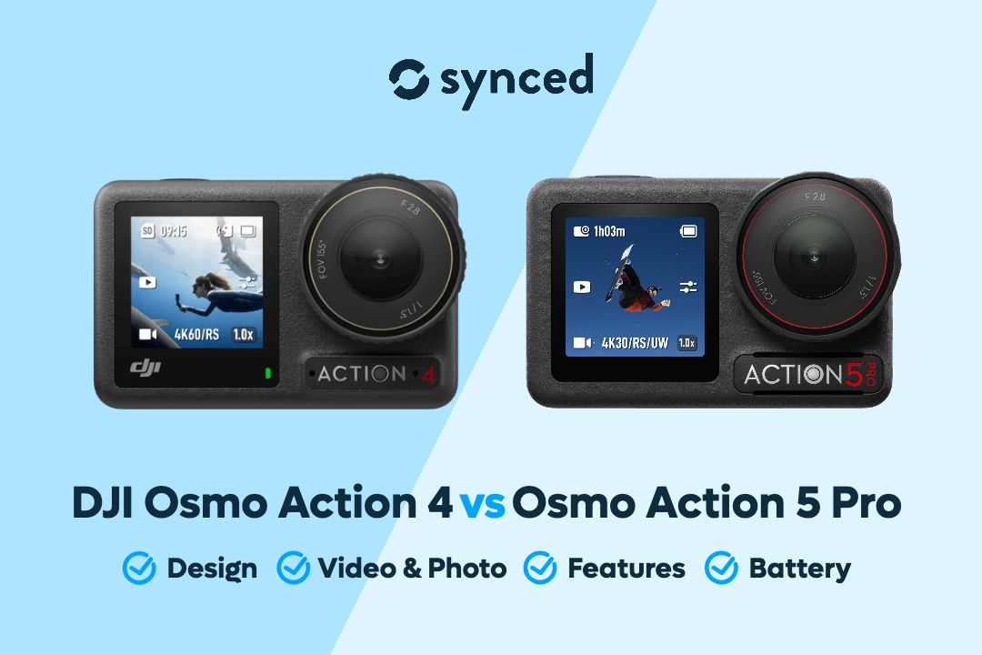 DJI Osmo Action 4 vs 5 Pro