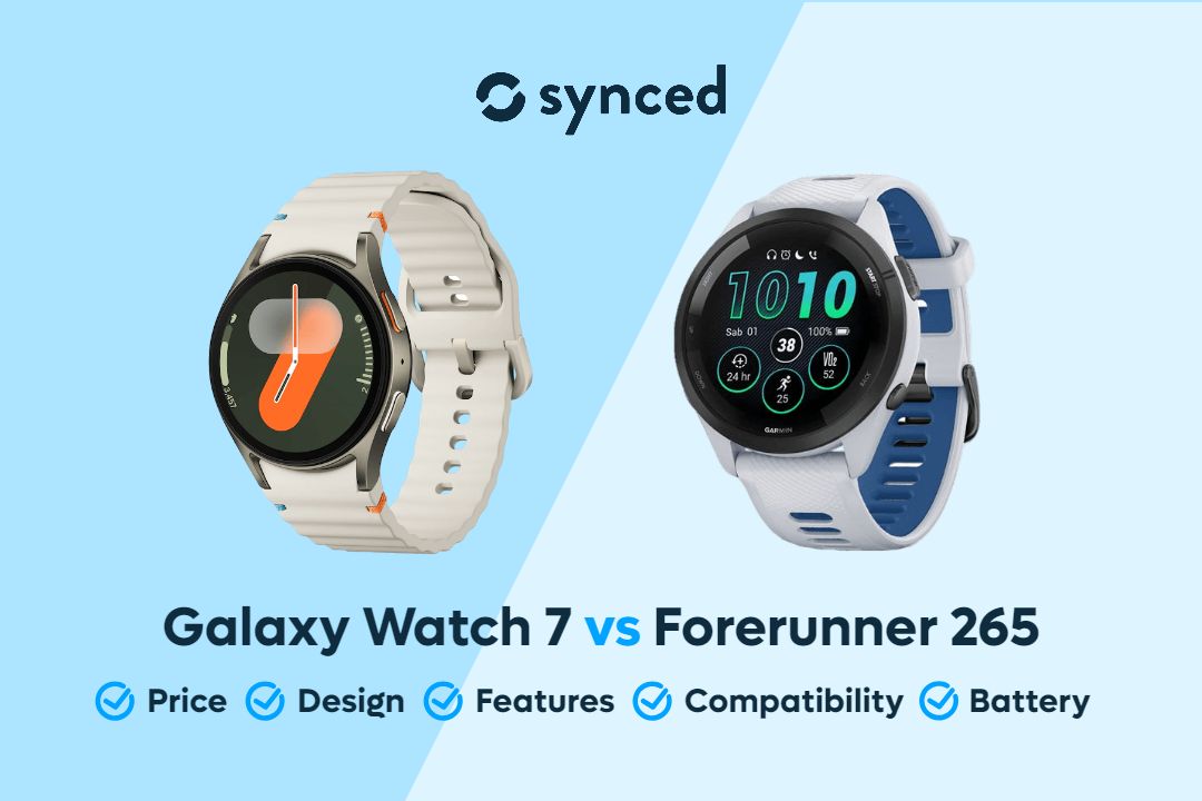 Galaxy Watch 7 vs Garmin Forerunner 265