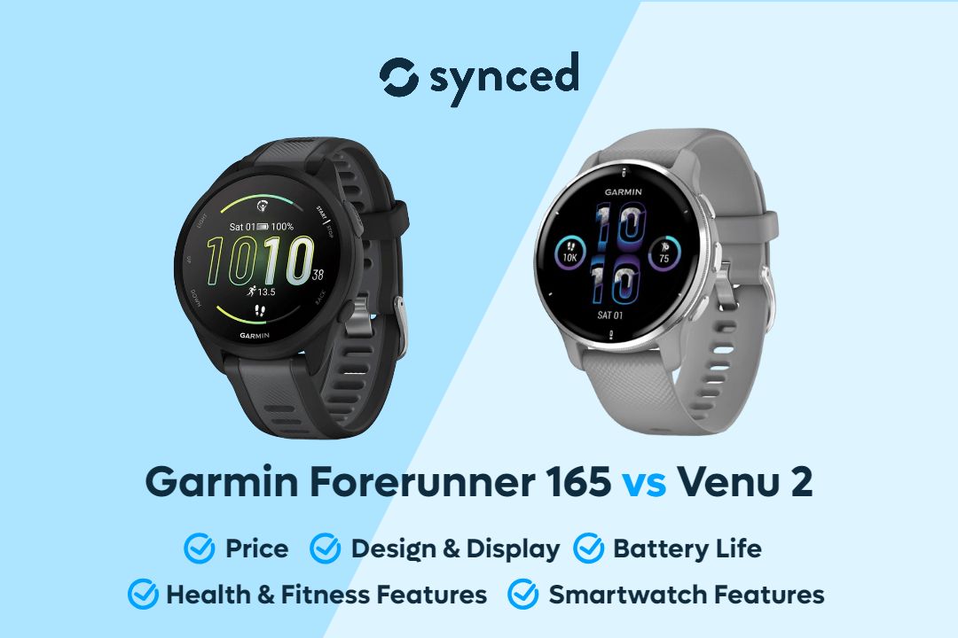 Garmin Forerunner 165 vs Venu 2