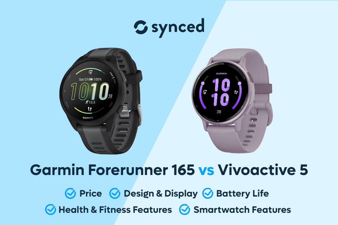 Garmin Forerunner 165 vs Vivoactive 5