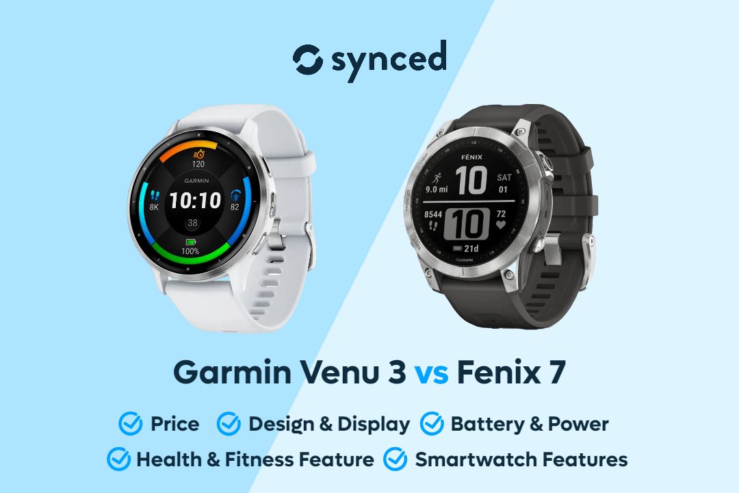 Garmin Venu 3 vs Fenix 7