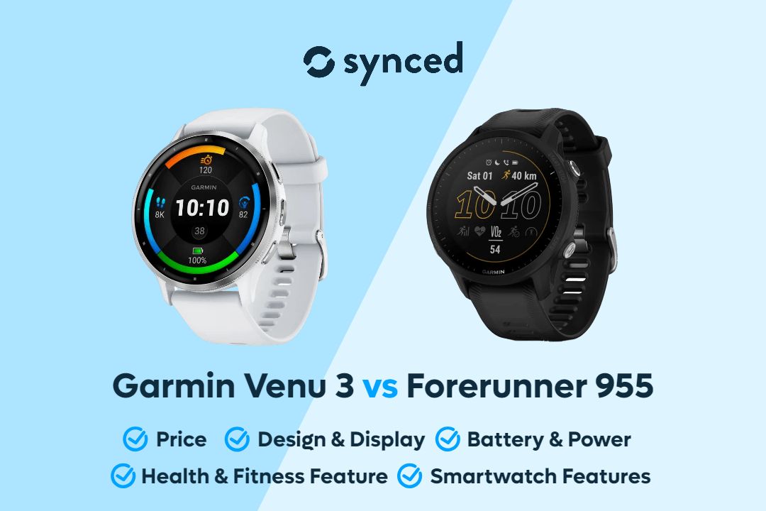 Garmin Venu 3 vs Forerunner 955: Are You More Stylish or Sporty?