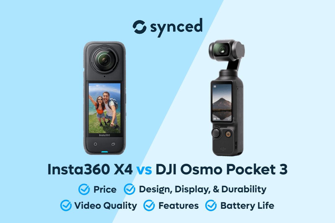nsta360 X4 vs DJI Osmo Pocket 3