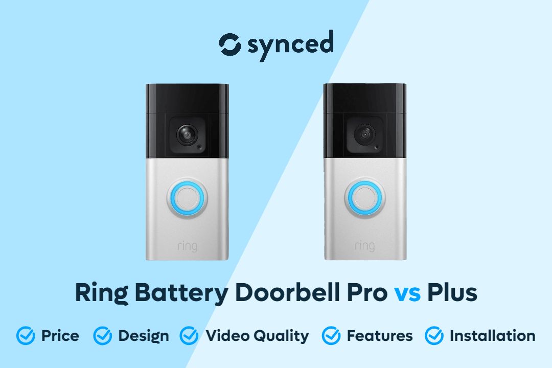 Ring Battery Doorbell Pro vs Plus