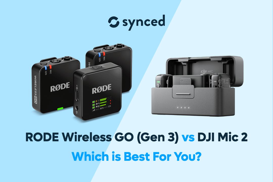 Rode Wireless GO (Gen 3) vs DJI Mic 2