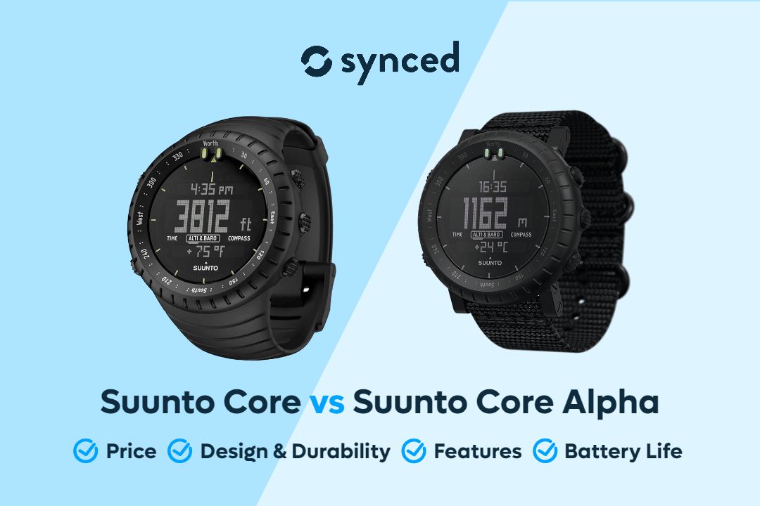 Suunto Core vs Core Alpha