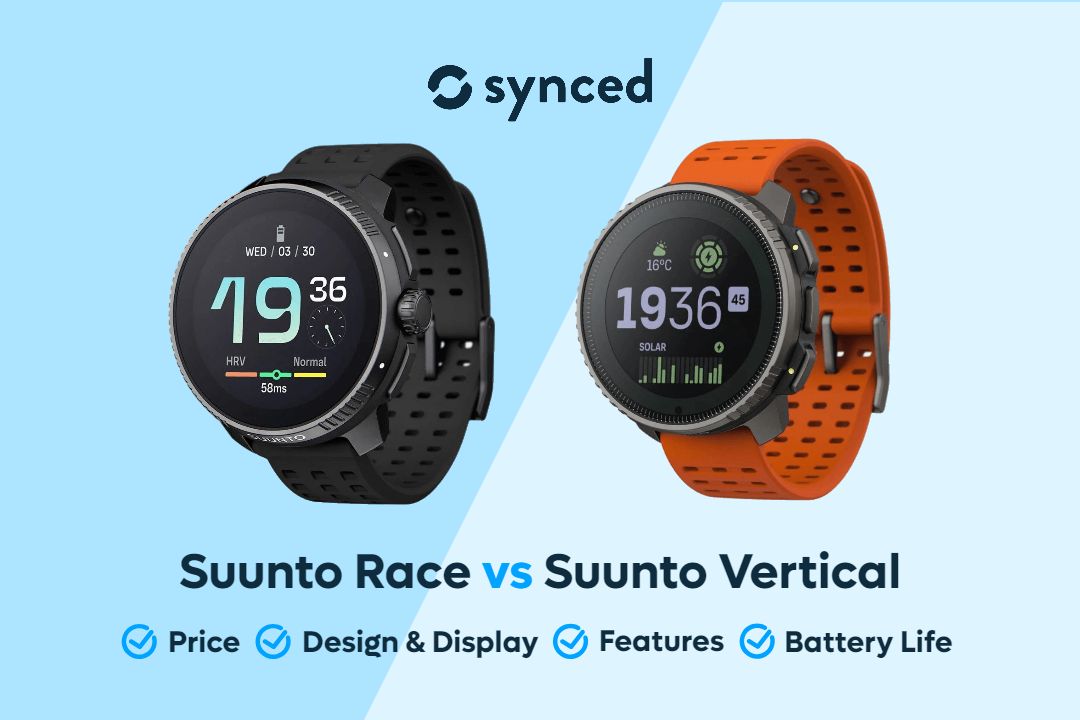 Suunto Race vs Vertical