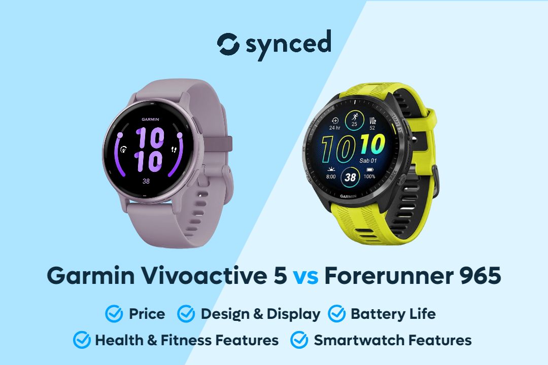 Garmin Vivoactive 5 vs Forerunner 965