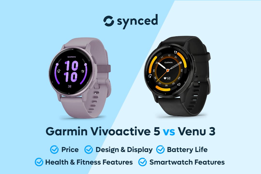 Garmin Vivoactive 5 vs Venu 3