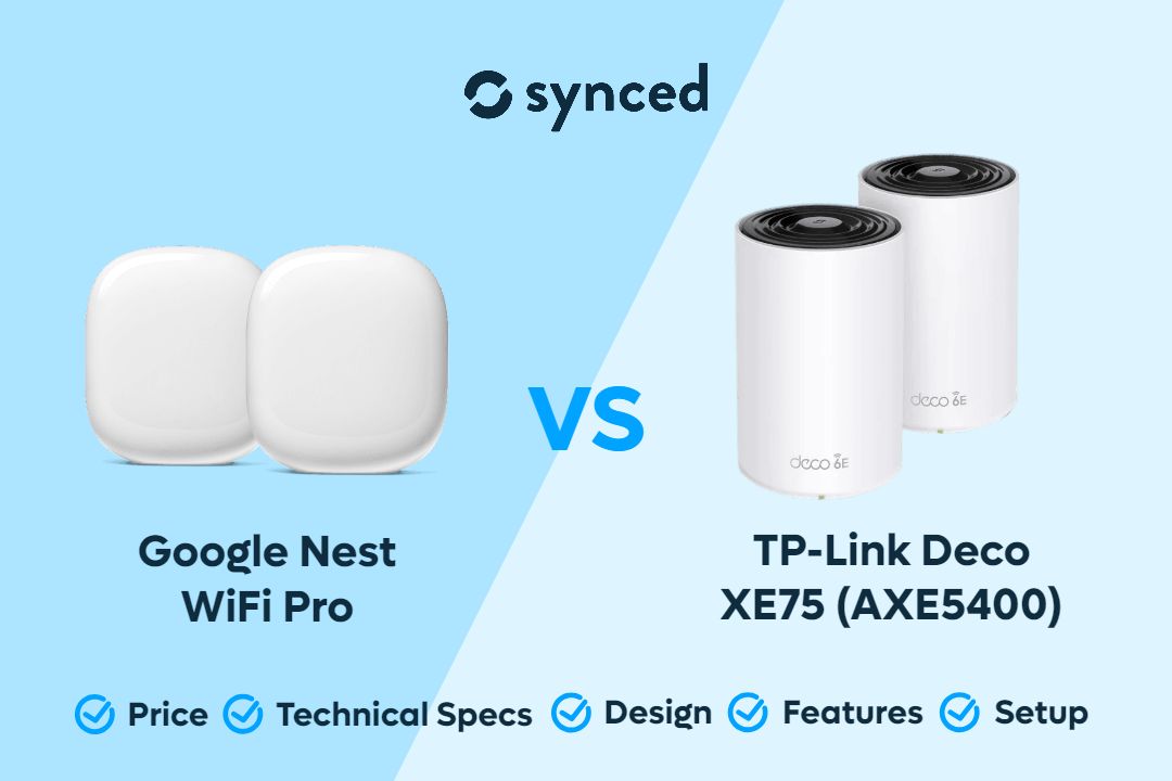 Google Nest WiFi Pro vs TP-Link Deco XE75: Best Wi-Fi 6E Mesh Routers Comparison