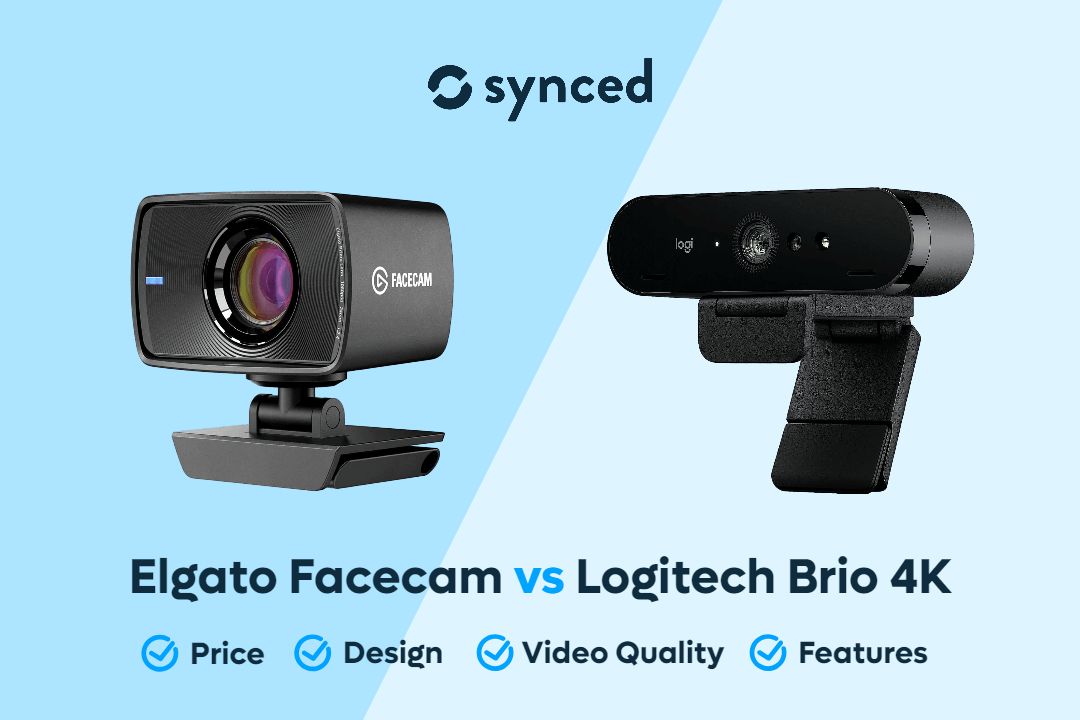 Elgato Facecam vs Logitech Brio 4K: 4 Aspects to Consider