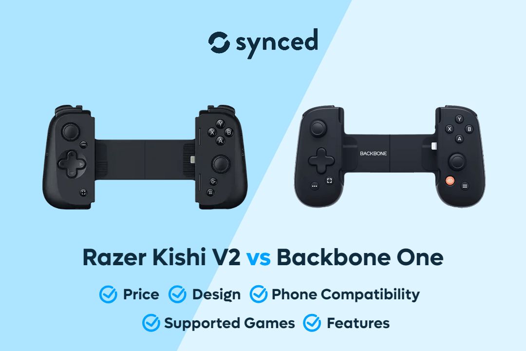 Razer Kishi V2 vs Backbone One: Which is the better mobile gaming controller?