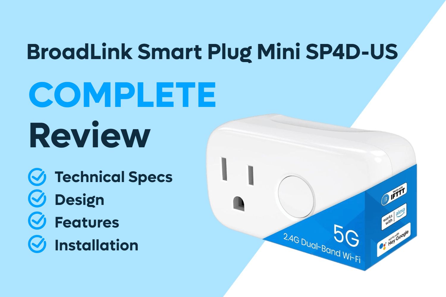 BroadLink Smart Plug Mini SP4D-US Review