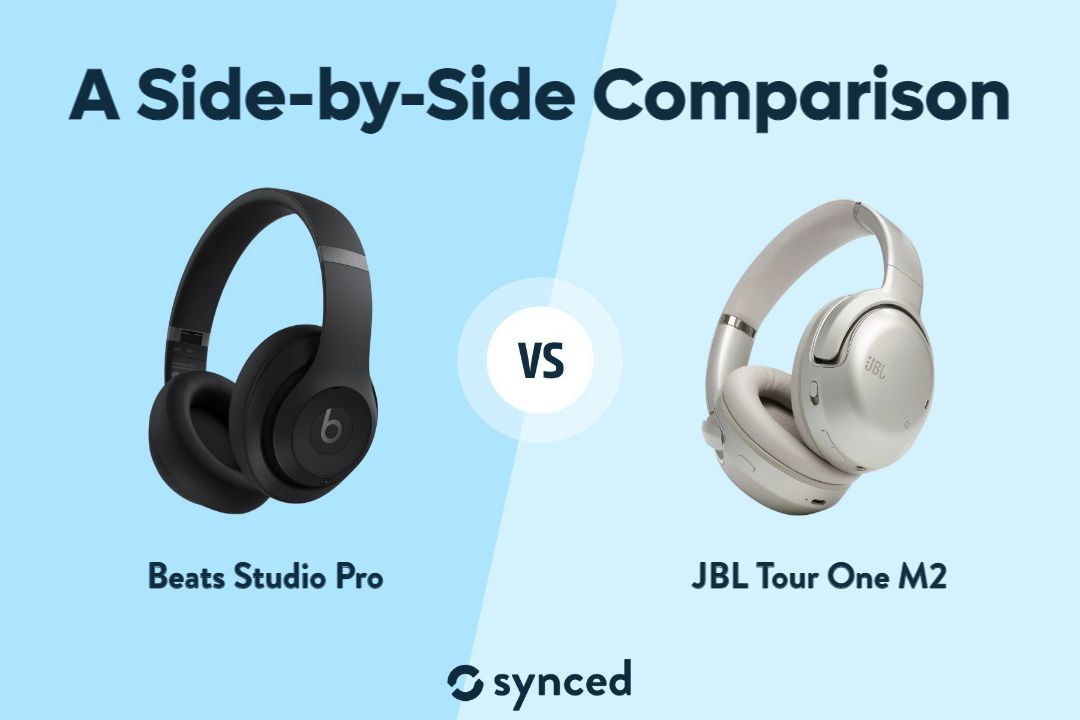 A Side by Side Comparison Beats Studio Pro vs JBL Tour One M2