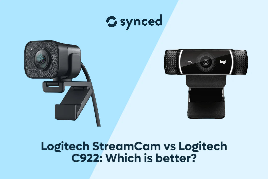 Logitech StreamCam vs Logitech C922: Which is better?