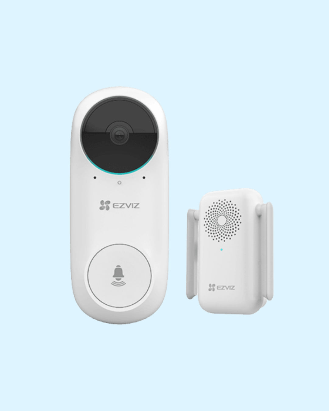 EZVIZ DB2C Wire-Free Video Doorbell with Chime