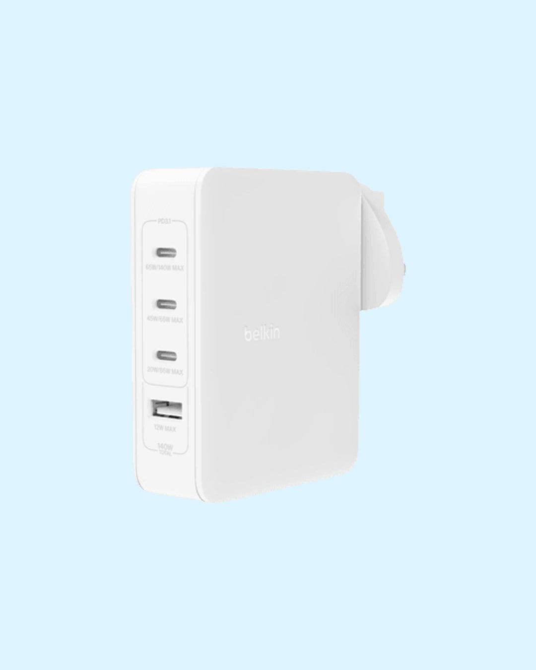 Belkin BoostCharge Pro 140W 4-Port GaN Wall Charger