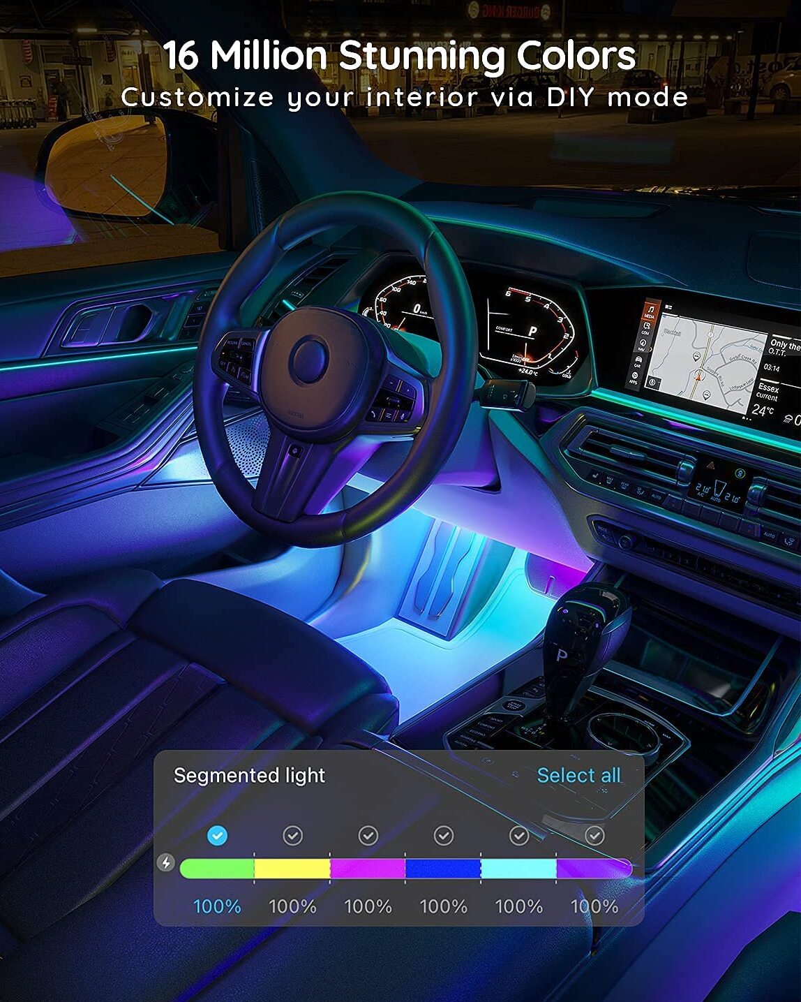 Govee RGBIC Interior Car Lights