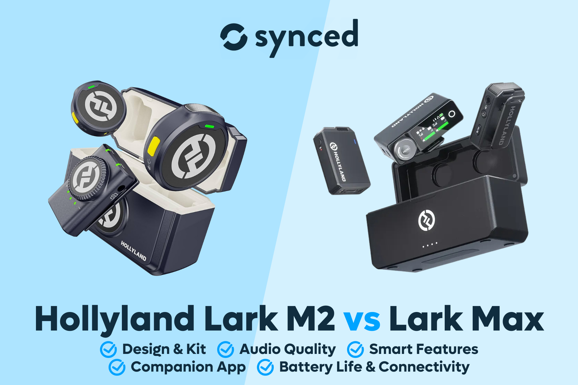 Hollyland Lark M2 vs Lark Max