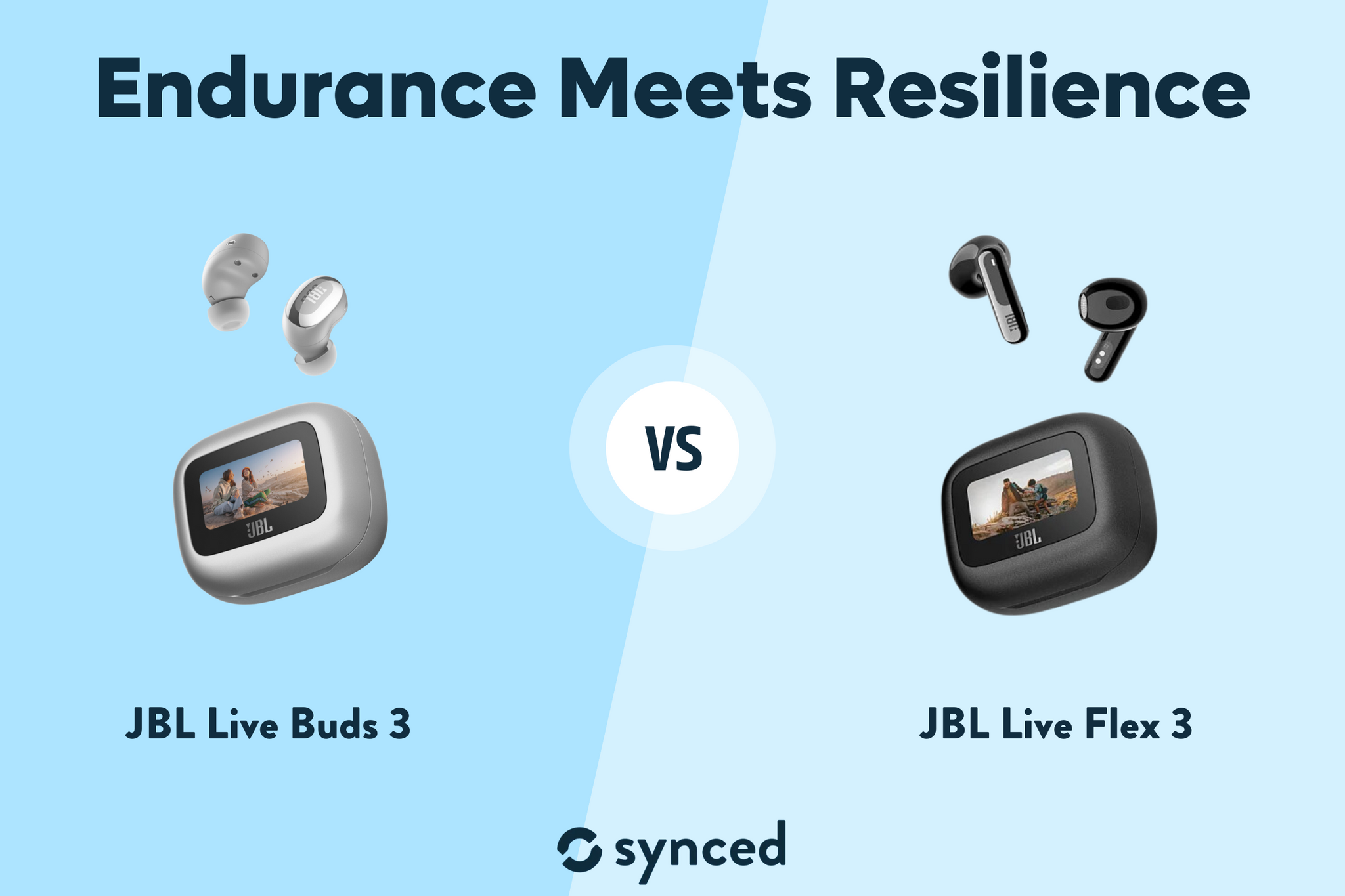 JBL Live Buds 3 vs JBL Live Flex 3 Endurance