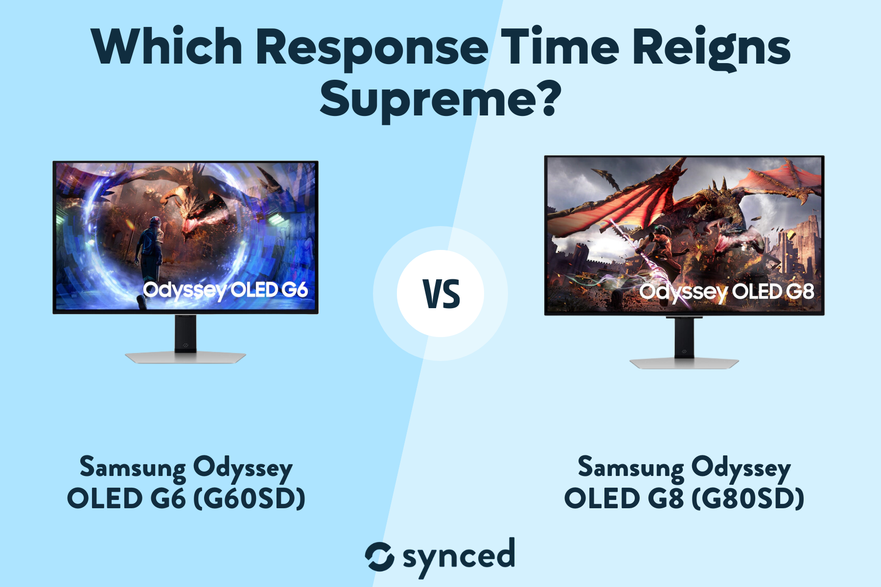 Samsung Odyssey OLED G60SD (G60SD0SD) vs G8 (G80SD)