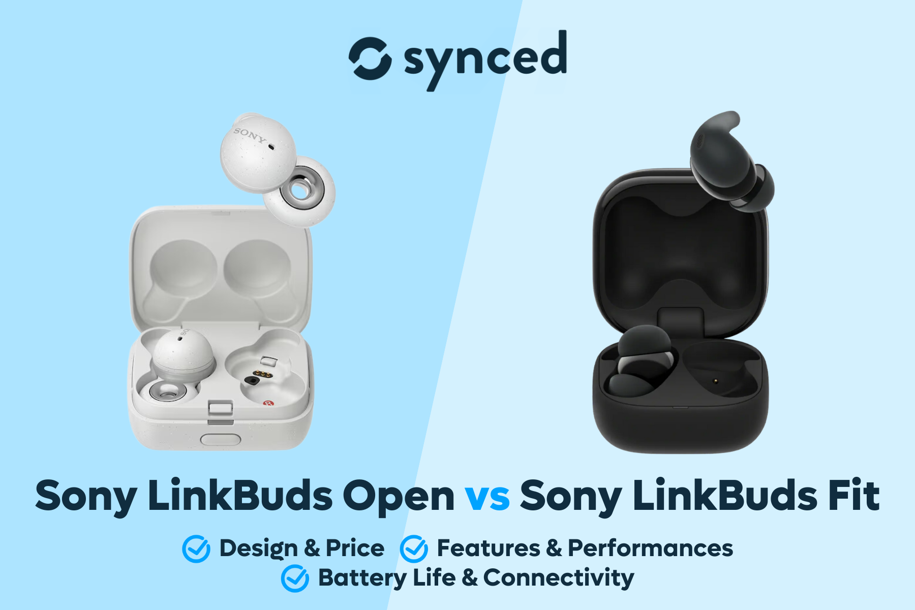 Sony LinkBuds Open vs Sony LinkBuds Fit