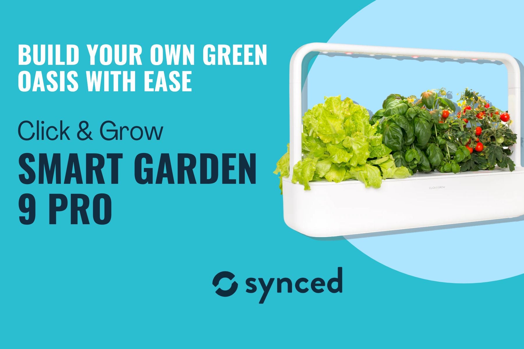 Build Your Own Green Oasis with Ease: Click & Grow Smart Garden 9 PRO