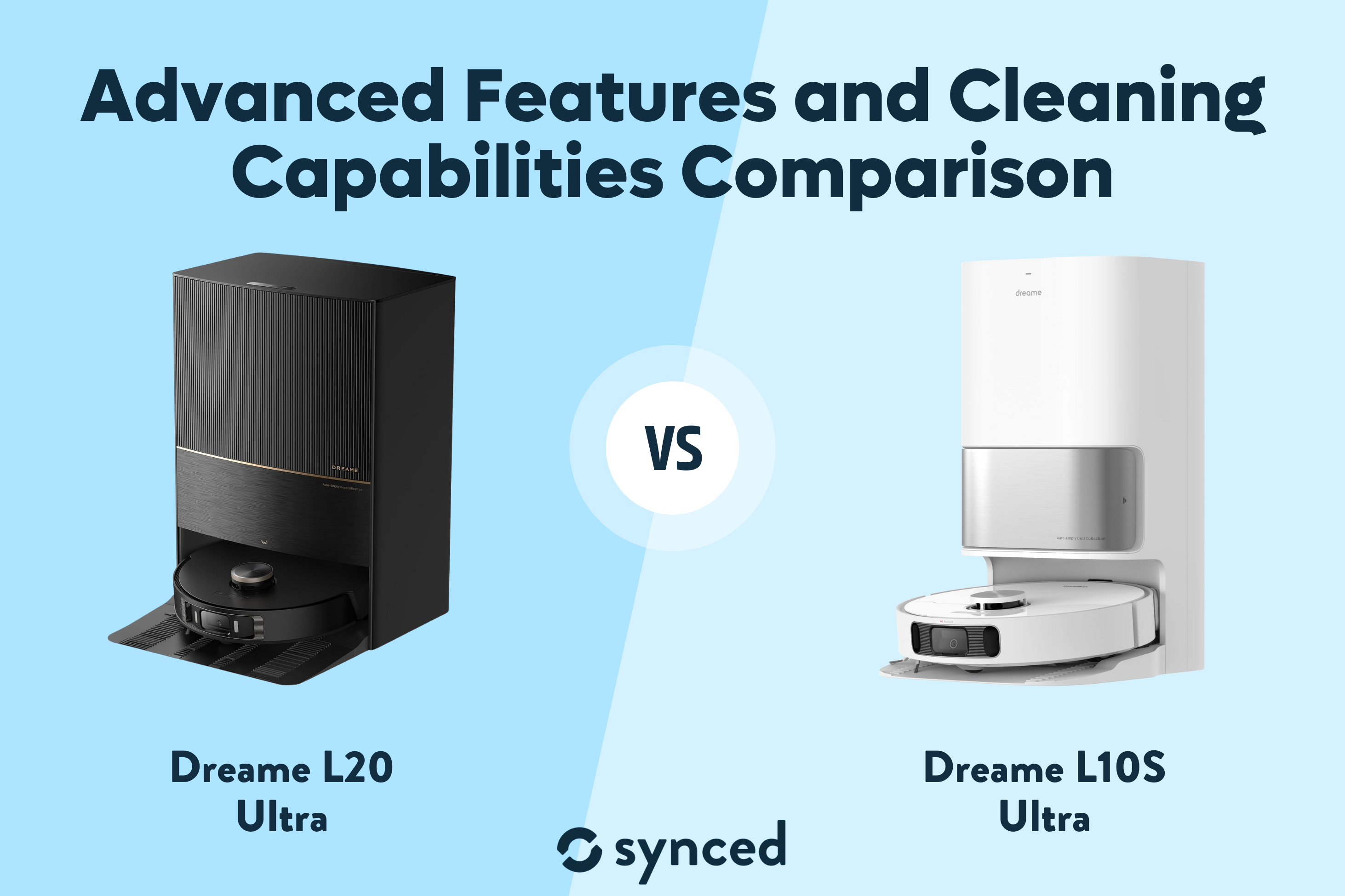 Dreame L20 ultra vs Dreame L10S Ultra