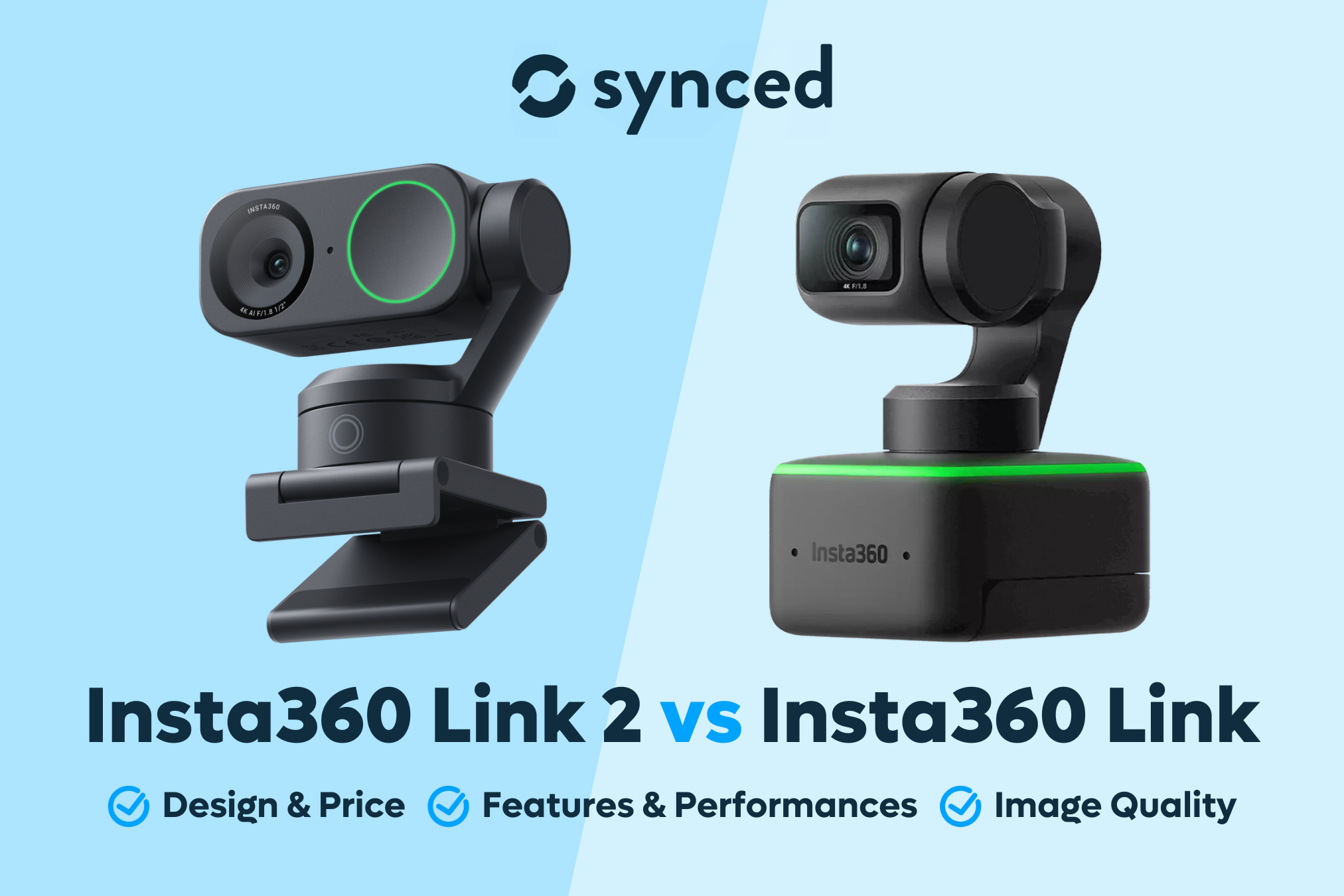 Insta360 Link 2 vs Insta360 Link