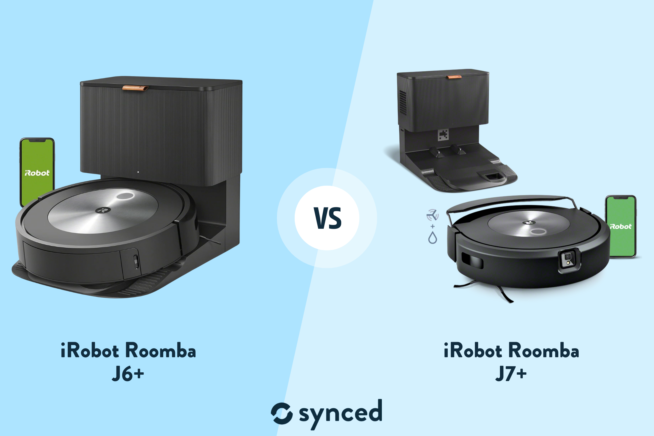 Roomba J6+ vs J7+