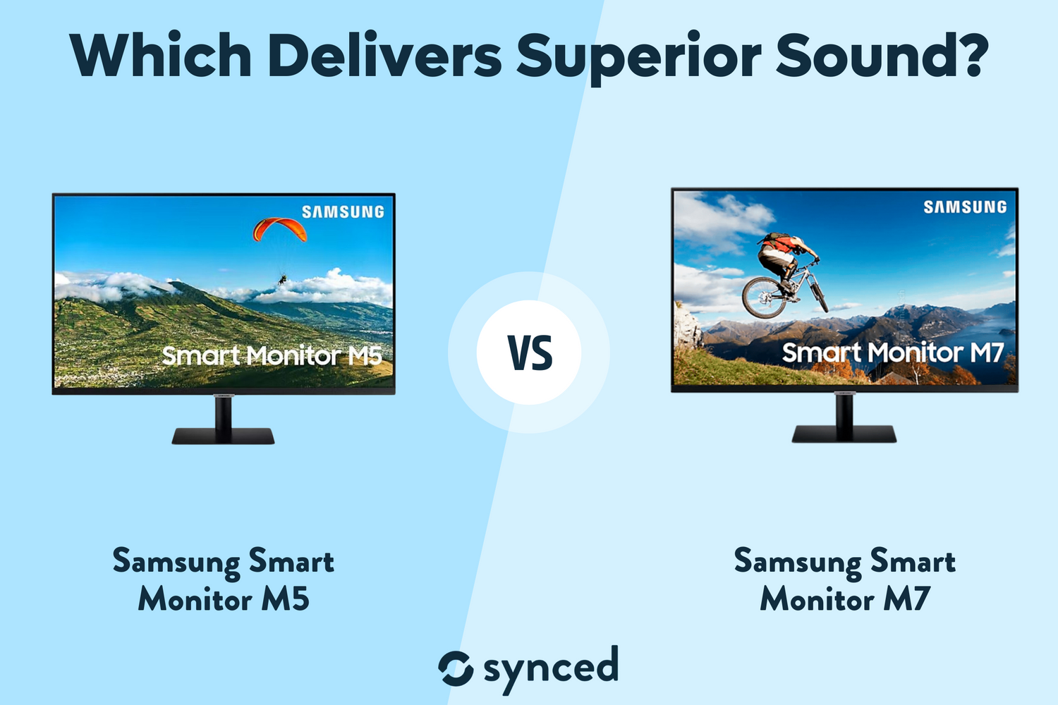 Samsung Smart Monitor M5 vs M7