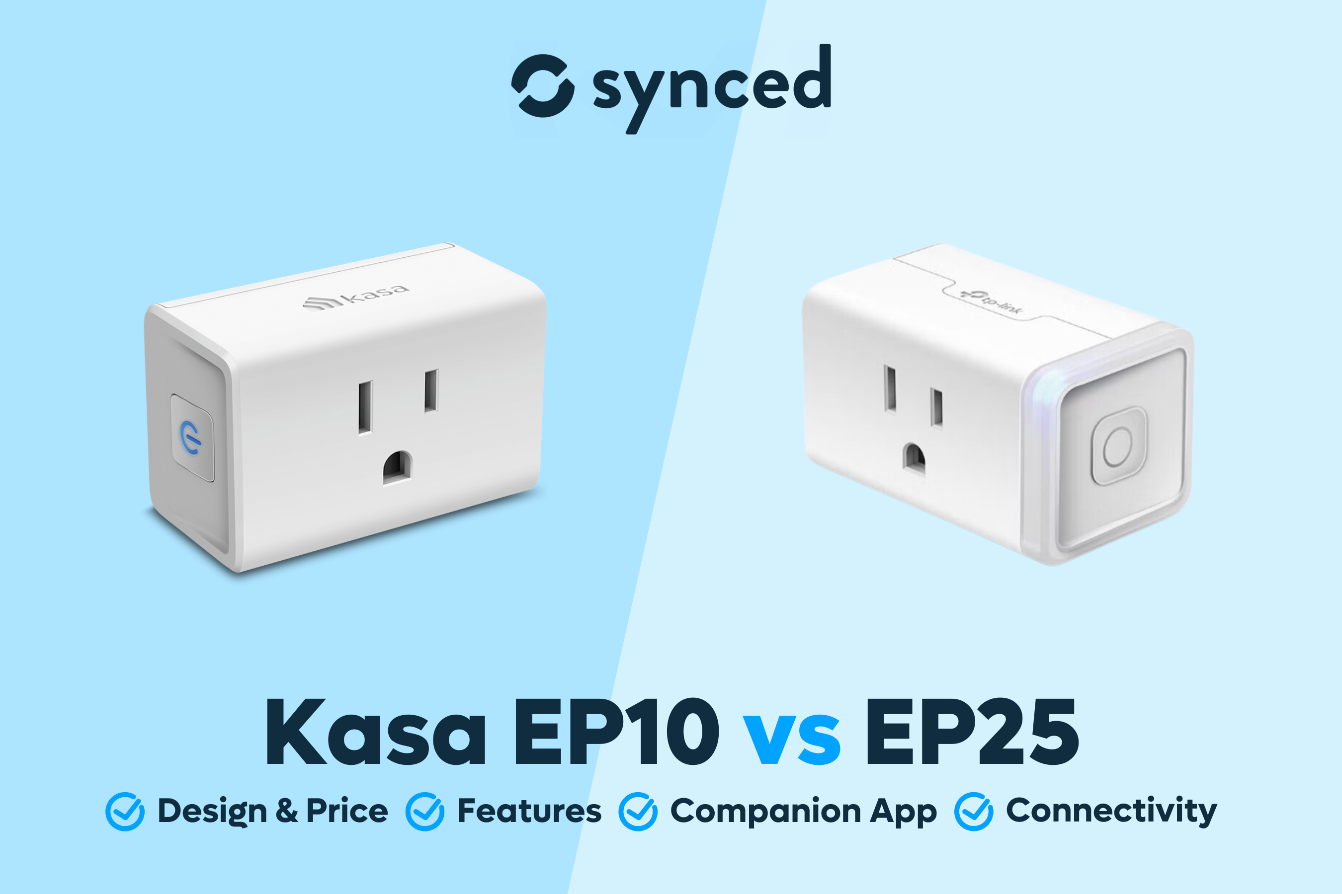 Kasa EP10 vs EP25