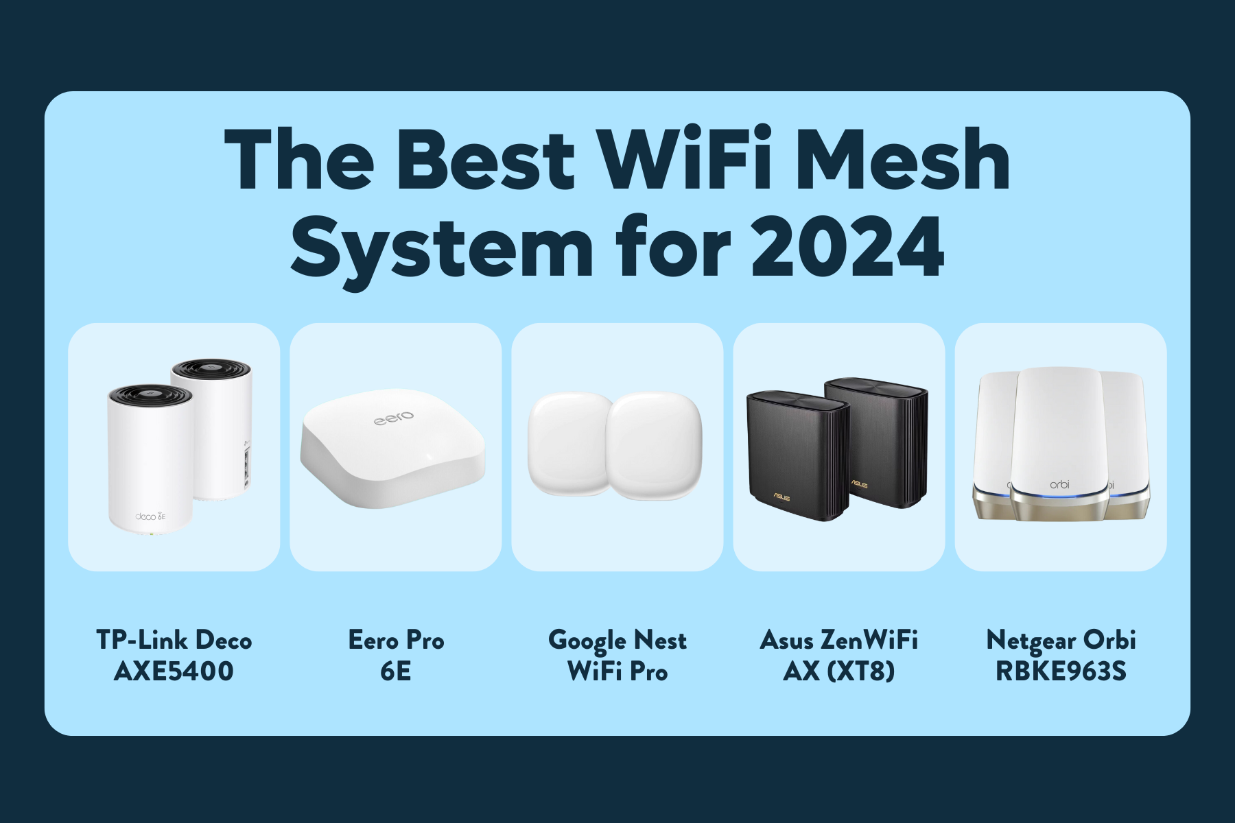 Best Wi-Fi Mesh Systems for 2024