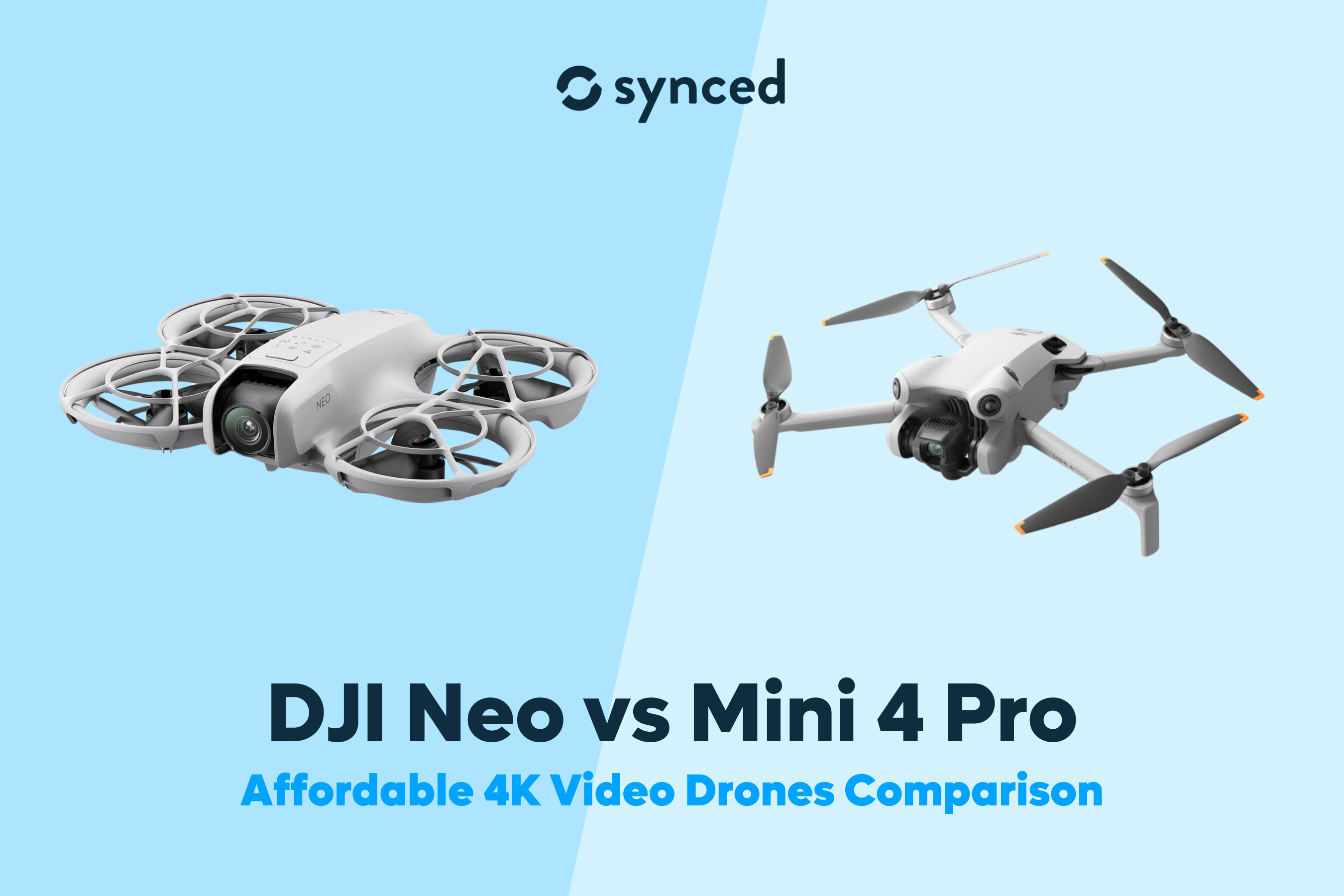 DJI Neo vs Mini 4 Pro