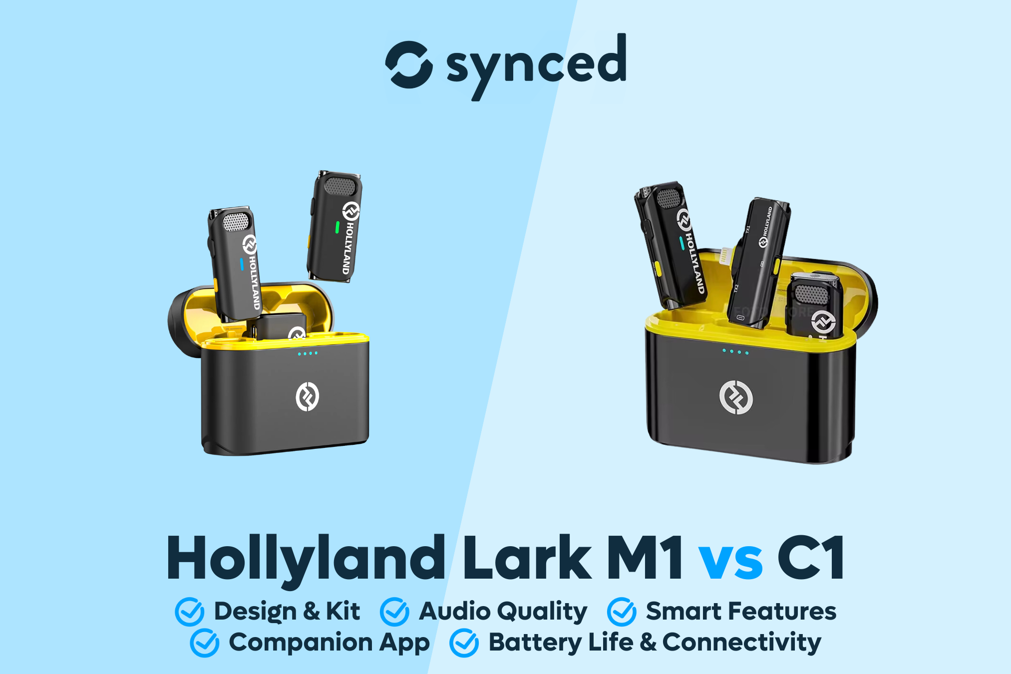 Hollyland Lark M1 vs C1