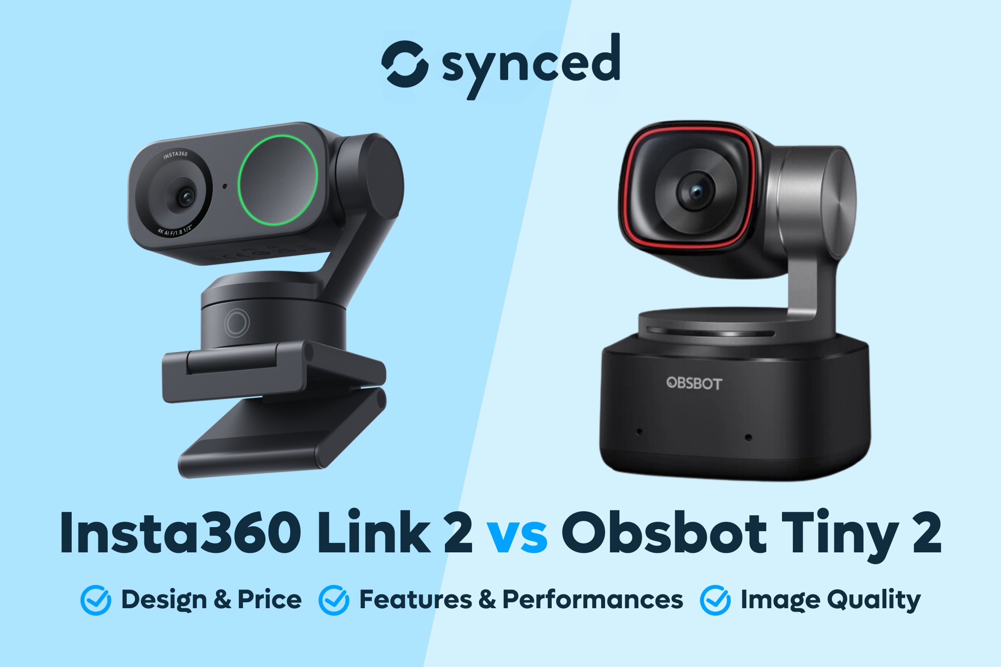 Insta360 Link 2 vs Obsbot Tiny 2