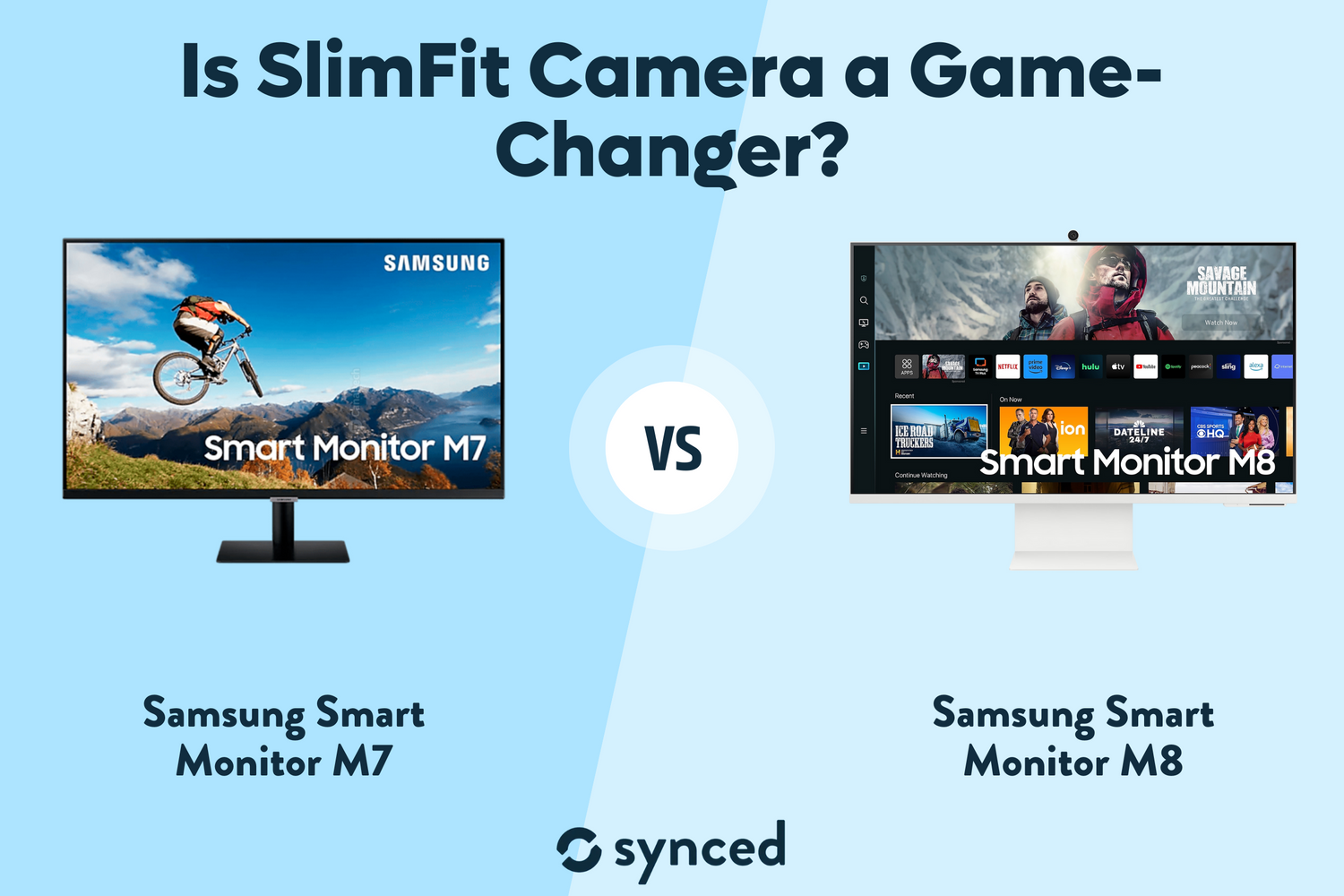 Samsung Smart Monitor M7 vs M8