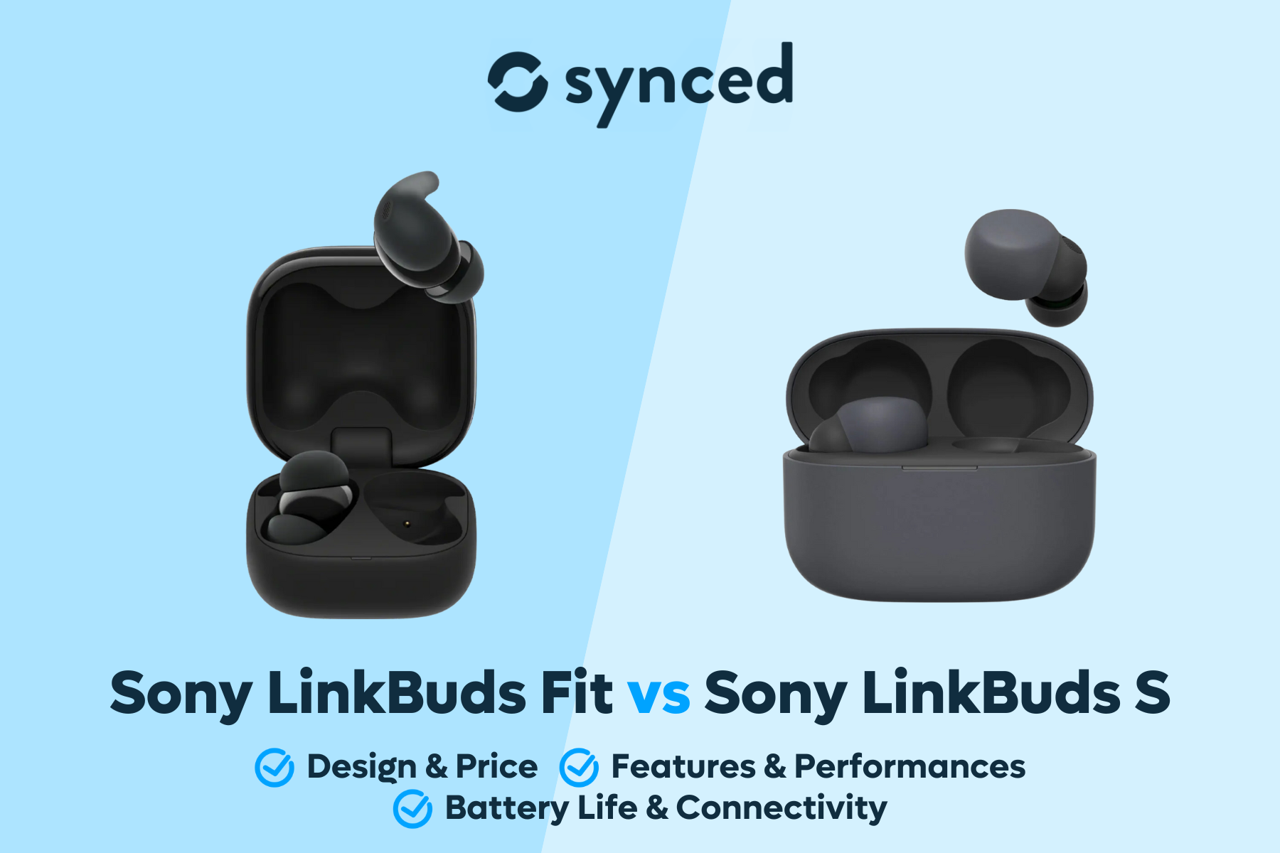 ⁠Sony LinkBuds Fit vs Sony LinkBuds S