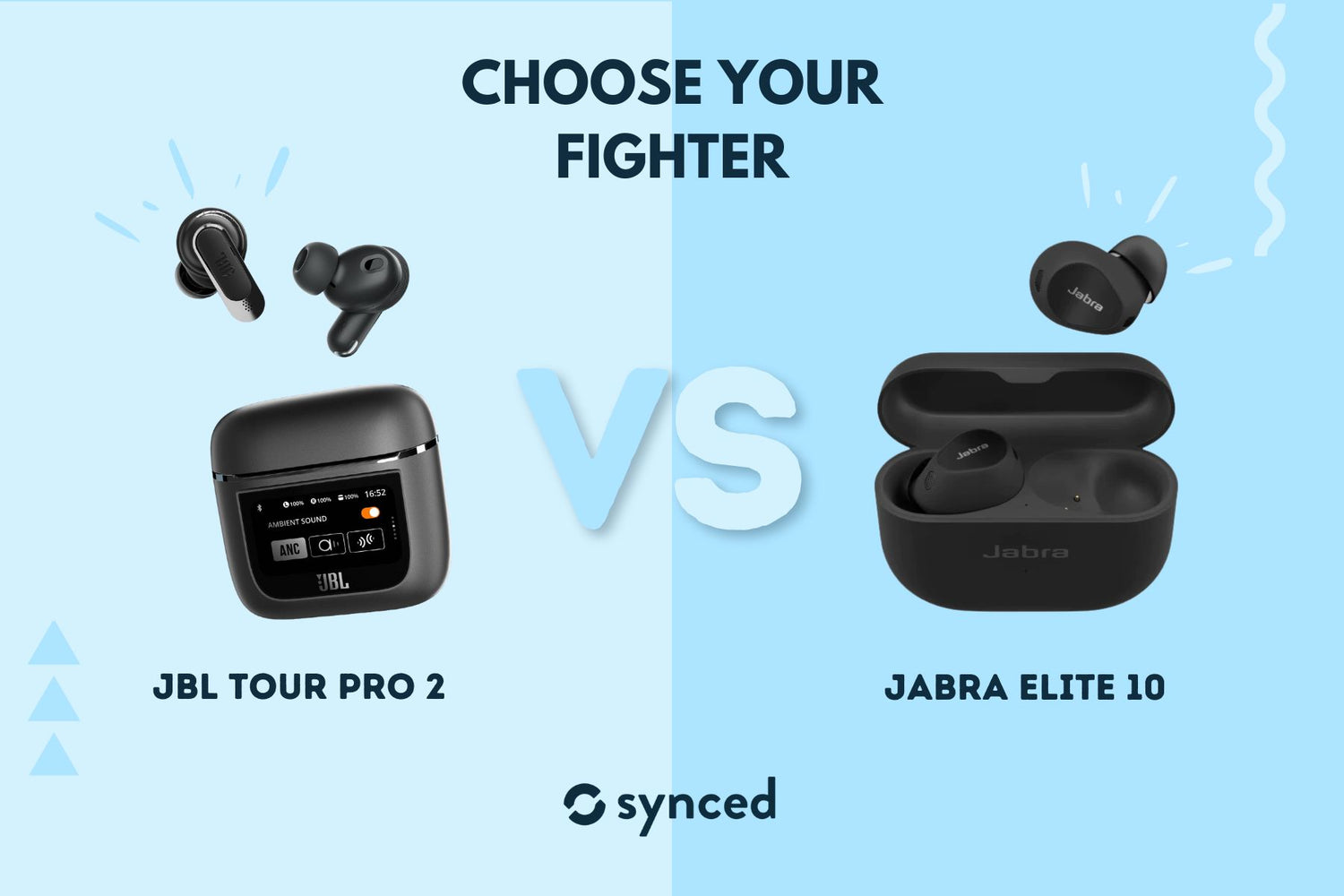 Choose Your 2024 Fighter: Jabra Elite 10 vs JBL Tour Pro 2