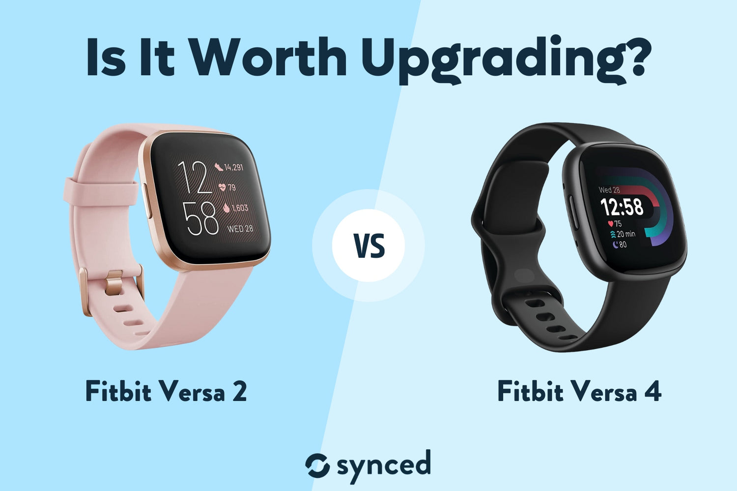 Fitbit Versa 2 vs Fitbit Versa 4