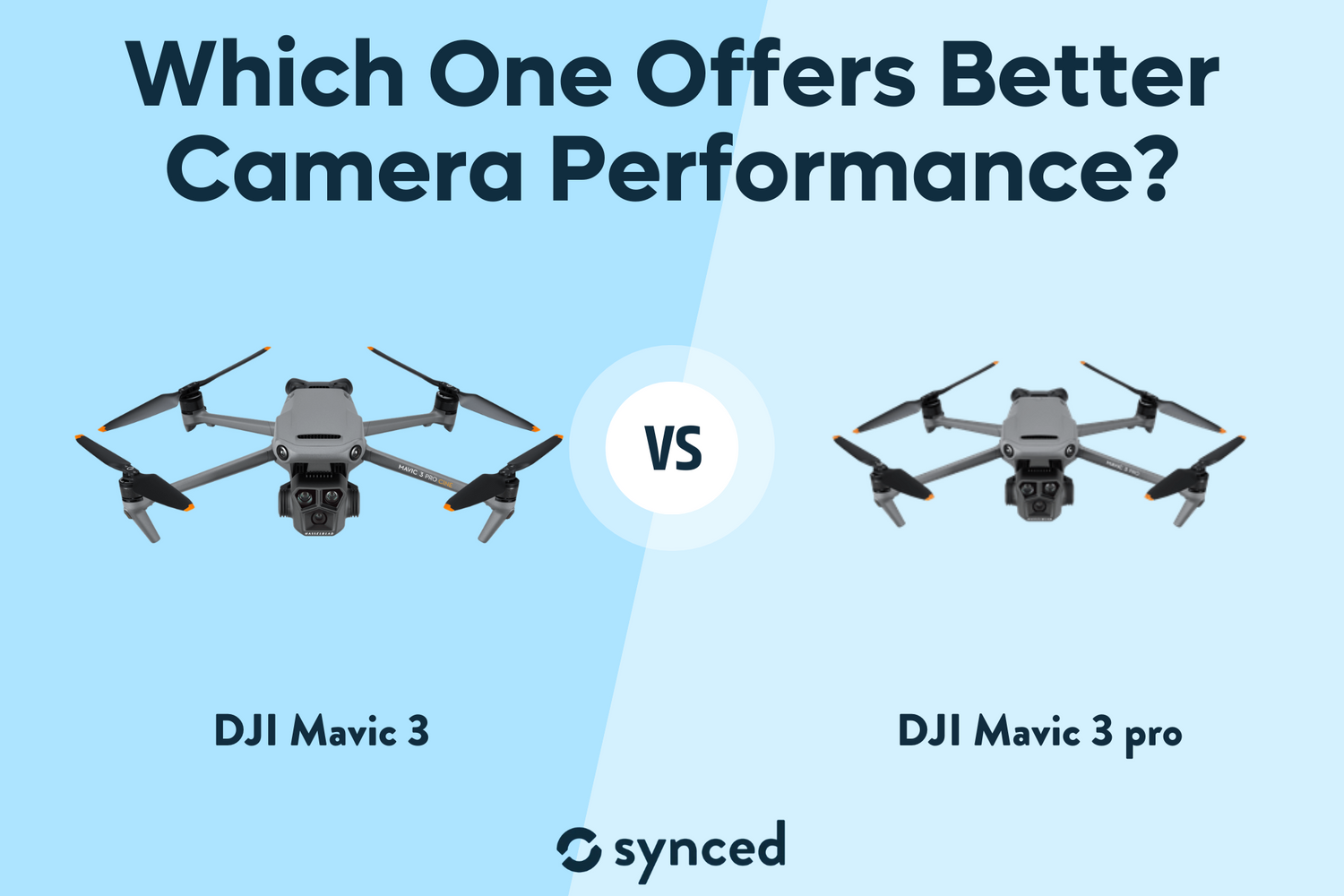 DJI Mavic 3 vs DJI Mavic 3 Pro